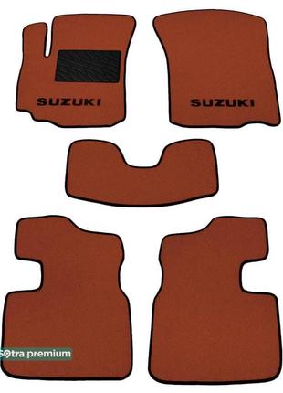 Двухслойные коврики Sotra Premium Terracotta для Suzuki SX4 (m...