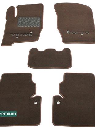 Двошарові килимки Sotra Premium Chocolate для Volvo XC90 (mkI)...