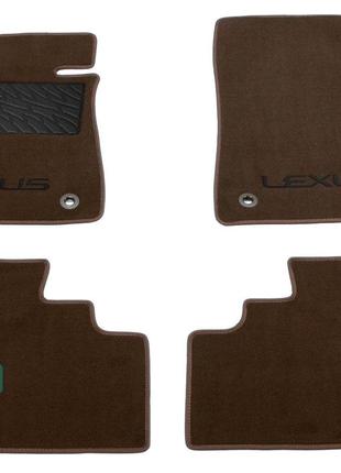 Двухслойные коврики Sotra Premium Chocolate для Lexus RX (mkIV...