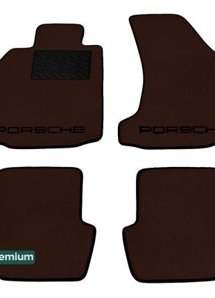 Двухслойные коврики Sotra Premium Chocolate для Porsche 911 (9...