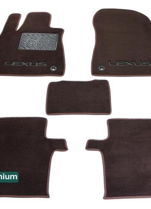 Двухслойные коврики Sotra Premium Chocolate для Lexus RX (mkIV...