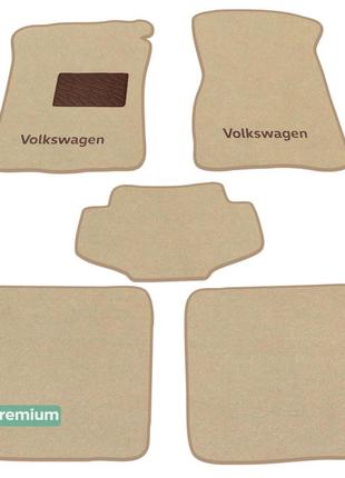Двухслойные коврики Sotra Premium Beige для Volkswagen Passat ...