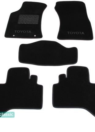 Двухслойные коврики Sotra Classic Black для Toyota Hilux (mkVI...