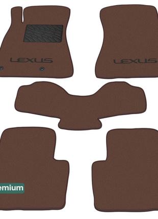 Двухслойные коврики Sotra Premium Chocolate для Lexus IS (mkII...