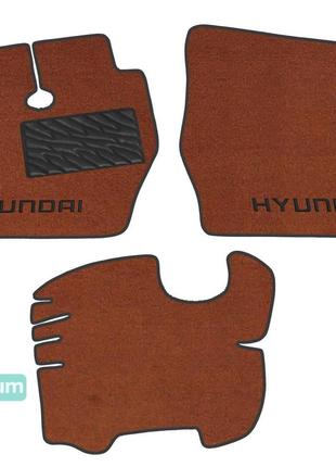 Двухслойные коврики Sotra Premium Terracotta для Hyundai H-100...