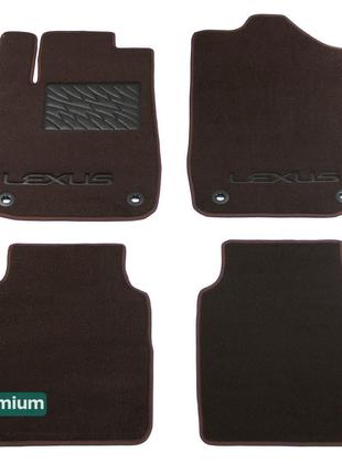 Двухслойные коврики Sotra Premium Chocolate для Lexus ES (mkVI...