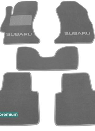 Двухслойные коврики Sotra Premium Grey для Subaru XV (mkI) 201...