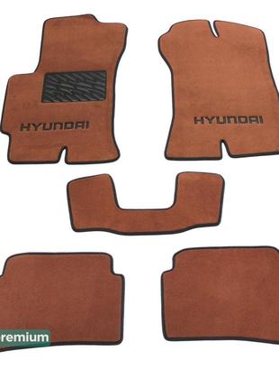 Двухслойные коврики Sotra Premium Terracotta для Hyundai Coupe...