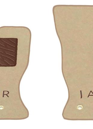Двошарові килимки Sotra Premium Beige для Jaguar F-Type (mkI) ...