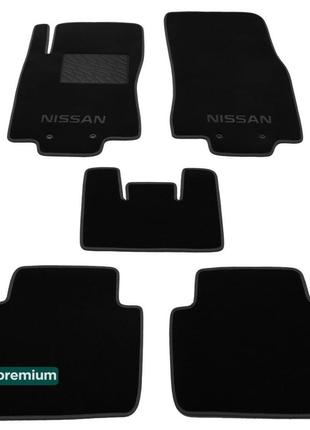 Двухслойные коврики Sotra Premium Black для Nissan X-Trail (mk...