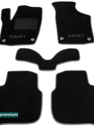 Двухслойные коврики Sotra Premium Graphite для Seat Toledo (mk...
