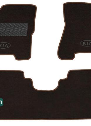 Двухслойные коврики Sotra Premium Chocolate для Kia Sportage (...