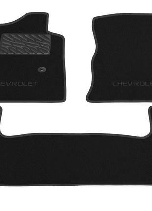 Двухслойные коврики Sotra Premium Black для Chevrolet Suburban...