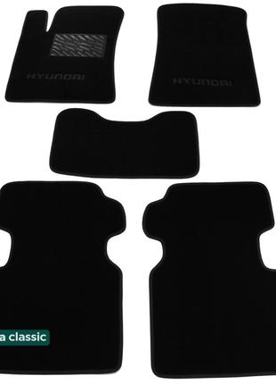 Двухслойные коврики Sotra Classic Black для Hyundai Grandeur (...
