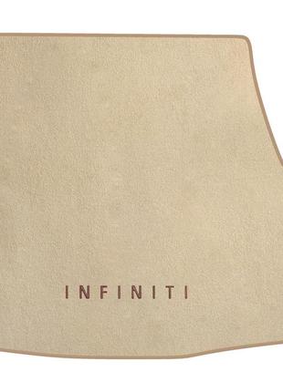 Двошарові килимки Sotra Premium Beige для Infiniti Q50 (mkI) (...