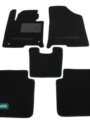 Двухслойные коврики Sotra Classic Black для Hyundai Grandeur (...