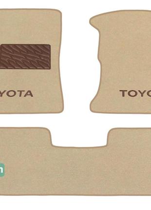 Двухслойные коврики Sotra Premium Beige для Toyota Corolla Ver...