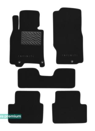Двухслойные коврики Sotra Premium Black для Infiniti G (mkIV)(...