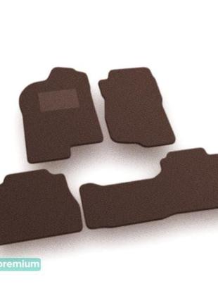 Двухслойные коврики Sotra Premium Chocolate для Chevrolet Taho...