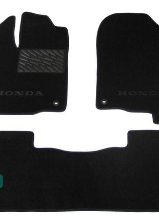 Двухслойные коврики Sotra Classic Black для Honda Pilot (mkIII...