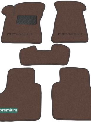 Двухслойные коврики Sotra Premium Chocolate для Chevrolet Niva...