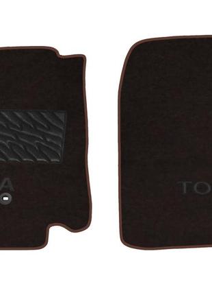 Двухслойные коврики Sotra Premium Chocolate для Toyota Sienna ...