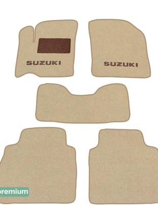 Двухслойные коврики Sotra Premium Beige для Suzuki SX4 (mkII)(...