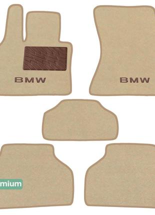 Двухслойные коврики Sotra Premium Beige для BMW X5 (F15; F85) ...