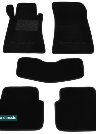 Двухслойные коврики Sotra Classic Black для Mercedes-Benz CLK-...