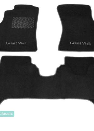 Двухслойные коврики Sotra Classic Black для Great Wall Safe (m...