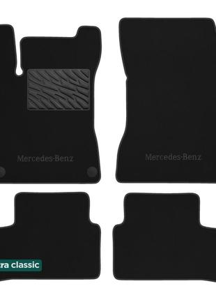 Двухслойные коврики Sotra Classic Black для Mercedes-Benz A/B/...