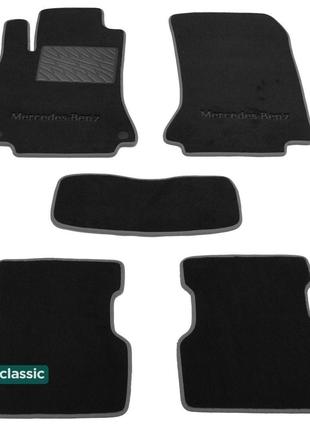 Двухслойные коврики Sotra Classic Black для Mercedes-Benz A-Cl...