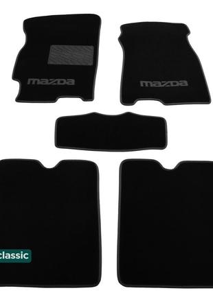Двухслойные коврики Sotra Classic Black для Mazda 626 (mkVI)(G...