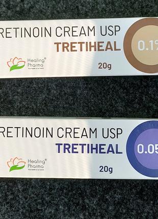 Крем 0.1% и 0.5% Tretiheal cream 0,1% Индия