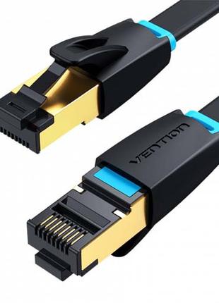 Интернет кабель Vention Flat Cat8 Ethernet сетевой шнур патч-к...