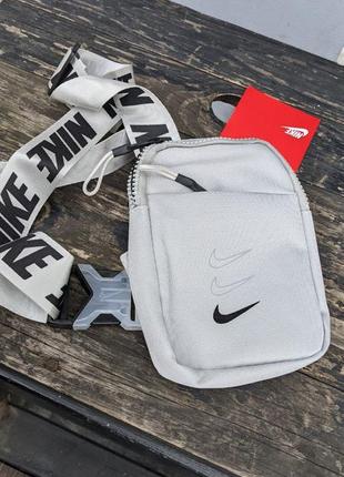 Сумка nike, big swoosh, через плечо, барсетка найк, 2 цвета