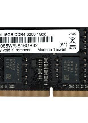 Оперативна пам'ять SO-DIMM new Samsung 16Gb DDR4 3200MHz OEM н...