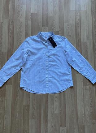Рубашка в голубую полоску бренд levi’s