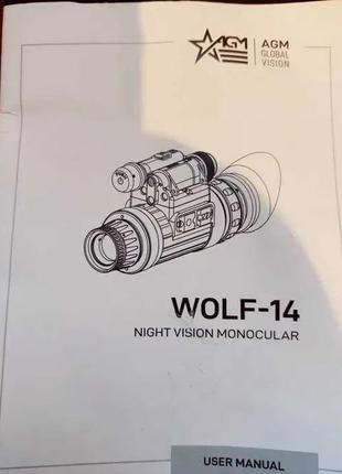 В Наявності! Нічне бачення PVS-14 WOLF/з США!