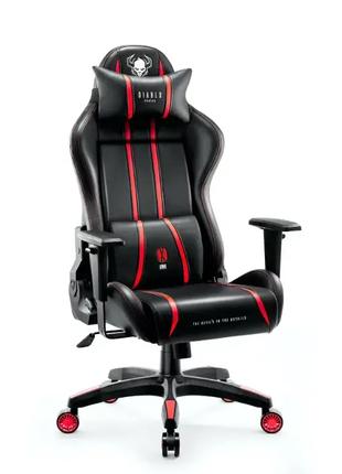 Геймерское кресло Diablo X-One 2.0 Black&Red экокожа (X-One20BR)