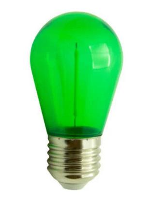 Лампа світлодіодна Lemanso 1W E27 60LM S14 LM3078 зелена