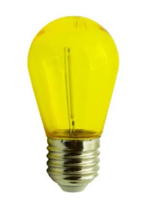 Лампа світлодіодна Lemanso 1W E27 60LM S14 LM3078 жовта