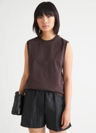 Топ &amp; other stories organic cotton tank top cos / м