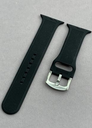 Силиконовый ремешок SP-05 для Apple Watch 42/44/45/49 mm Черный