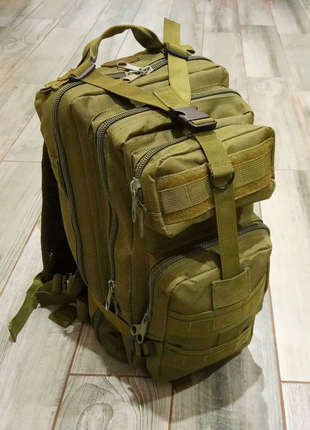 Рюкзак камуфляжный тактический хаки 30л.Универсальный.