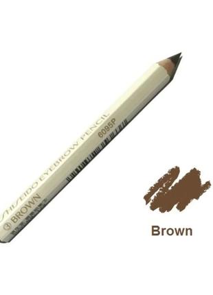 Карандаш для бровей Япония SHISEIDO Eyebrow Pencil brown корич...