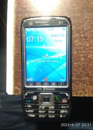 Мобільний телефон Nokia E71 tv 2sim китай робочий