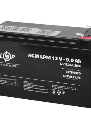 Аккумулятор AGM LPM 12V - 9 Ah LogicPower