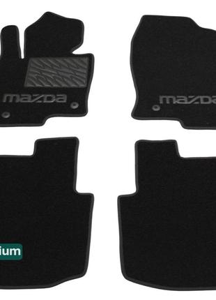 Двухслойные коврики Sotra Premium Black для Mazda CX-9 (mkII)(...