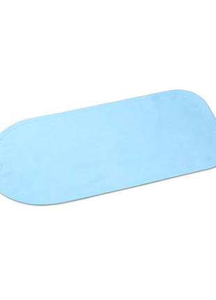 Противоскользящий коврик для ванны "Голубой" (70x35 см). Произ...